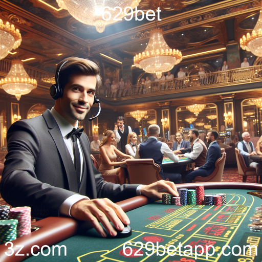 Experiência Imersiva no Casino ao Vivo da 629bet